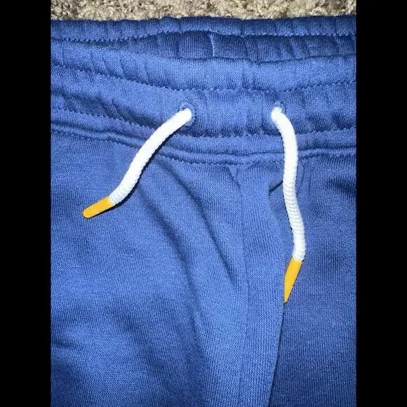 Air Jordan Big Kids (Boy’s) Vertical Tape Fleece Blue Pants